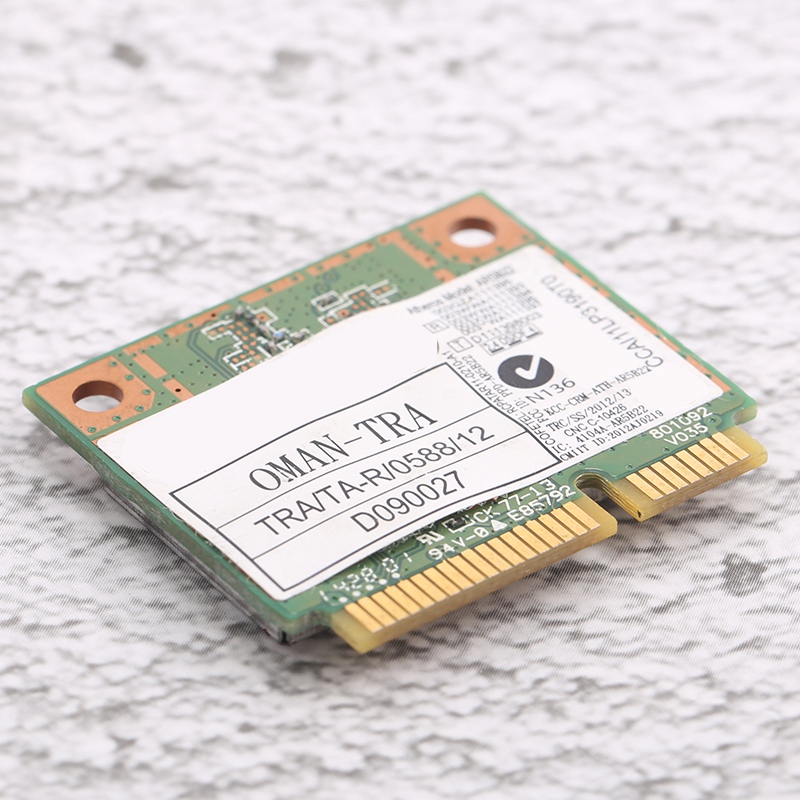 AR9462 AR5B22 WB222 Half Mini PCIe 300Mbps+Bluetooth4.0 WLAN Wifi Wireless