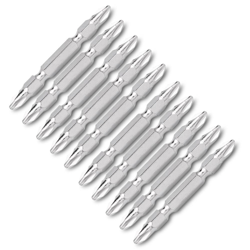 10pcs 65mm Double-headed Cross-head Batch Electric Screwdriver Bit - intl