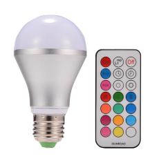 10W E27 Dimmable RGBW LED Light Bulb Colors Changing with Remote Control - intl Singapore