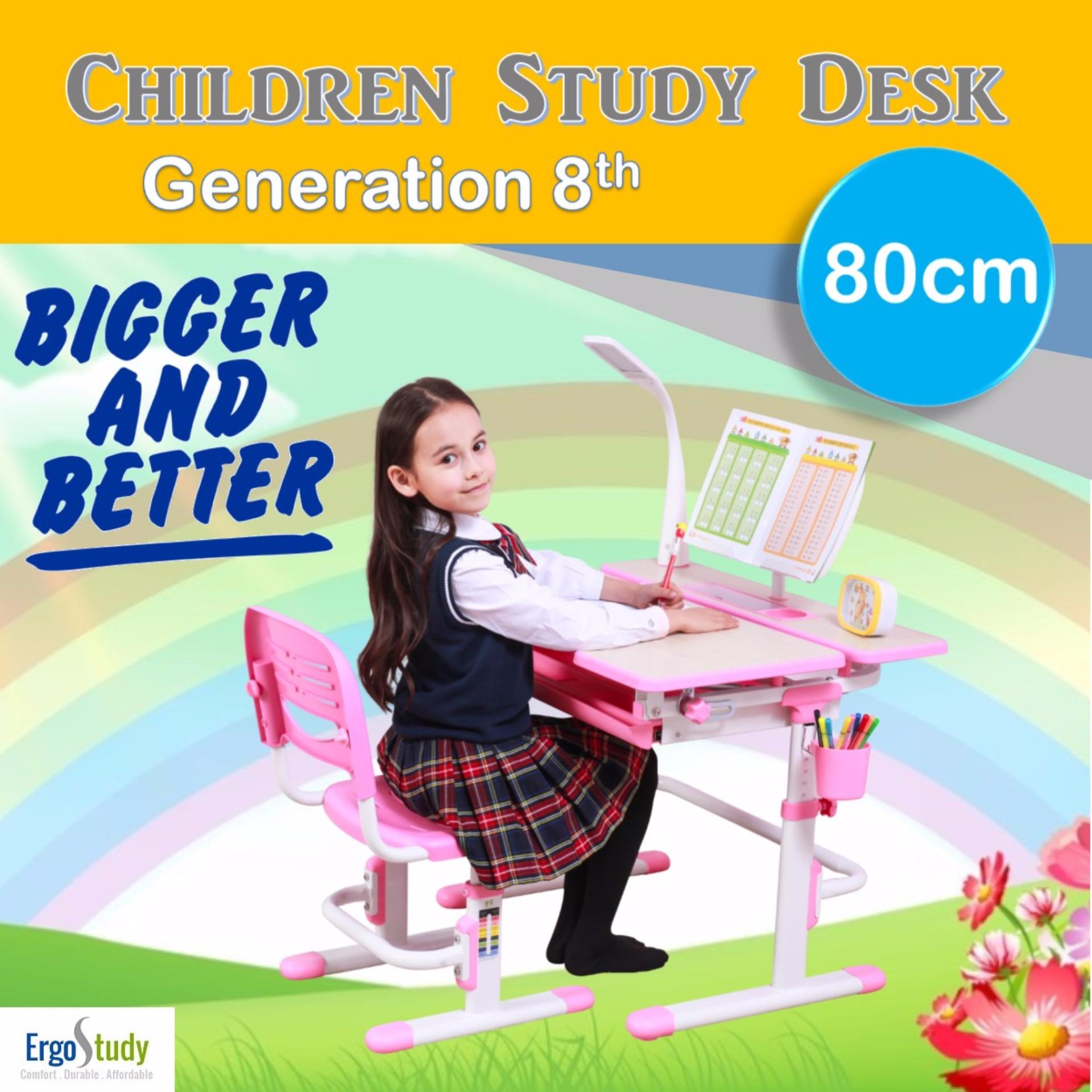 12 Months Warranty Children Ergonomics Study Table And Chair Newly Added Features Children Ergonomics Study Desk And Chair Set