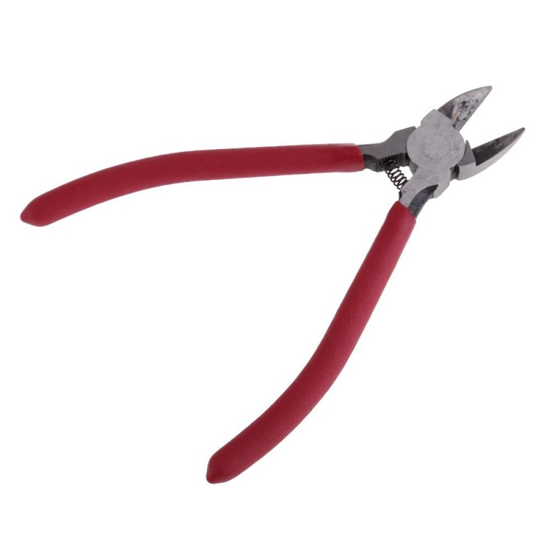 150mm Diagonal Flush Cutter Round Jaw Micro Beading Pliers Wire Nipper - intl