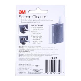 3M Screen Cleaning Kit - 3M-681 May 2018 - 4 3M Screen Cleaning Kit - 3M-681 - 4
