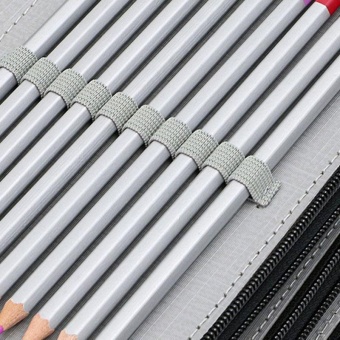 4 Layers Pencil Case Box Nylon Solid Color Zipped Shockproof PenPouch - Intl April 2018 - 4 4 Layers Pencil Case Box Nylon Solid Color Zipped Shockproof PenPouch - intl - 4