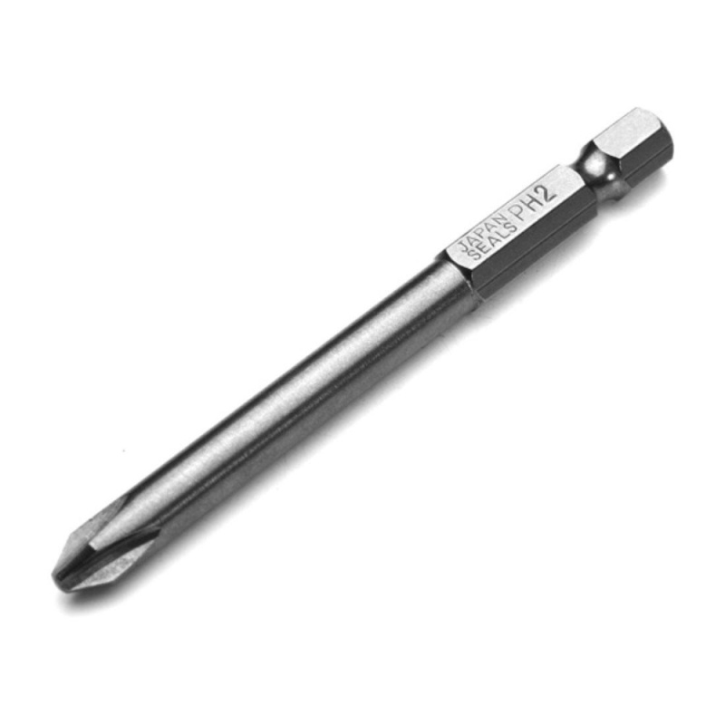 8pcs 75mm Magnetic Long Hex Cross Head Screwdriver Bits - intl