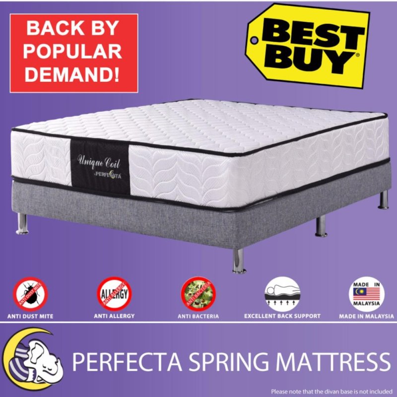 9-inches PERFECTA SPRING MATTRESS - Unique Coil