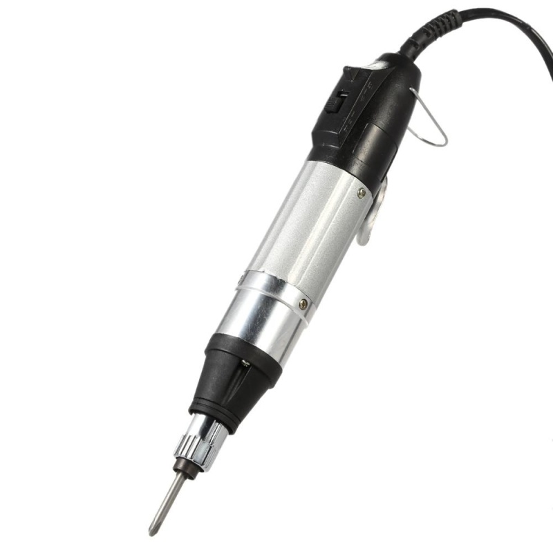 AC220V High Quality DC Powered Electric Screwdriver with 10pcs Bits Stepless Speed Regulation Repair Tool - intl
