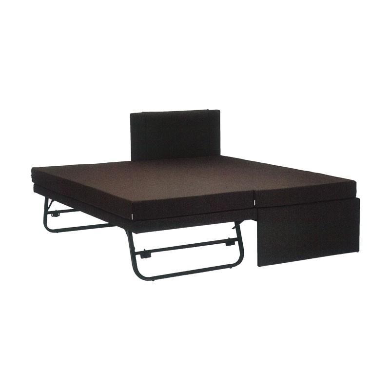 ANDRES 3 IN 1 Super Single Size With Single Pull Out Bed + Folding Leg (Serene 03) (Free Delivery)