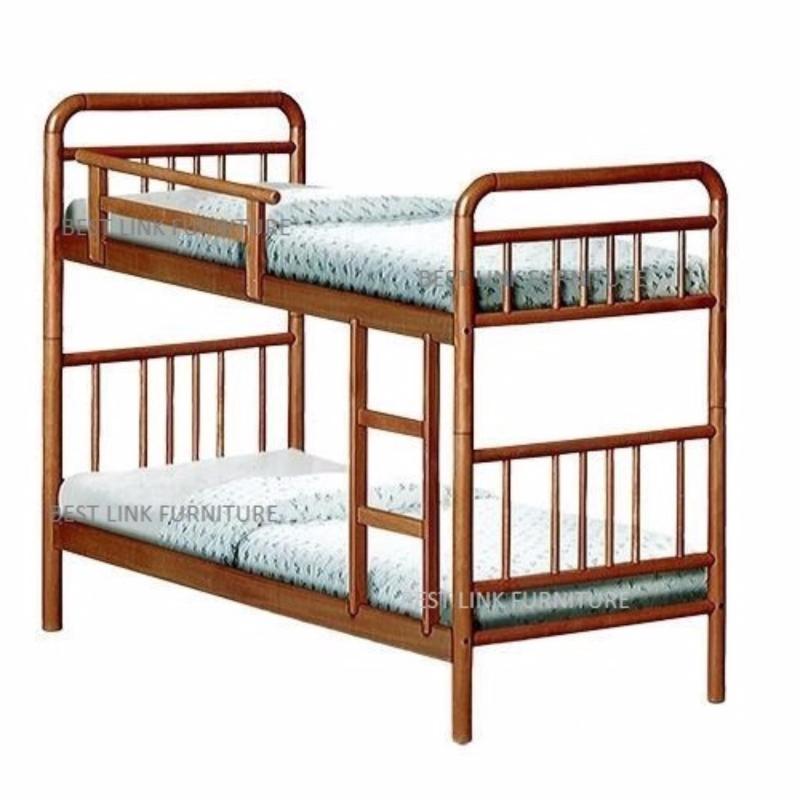 BEST LINK FURNITURE BLF 45 Double Decker Bed (Cherry)