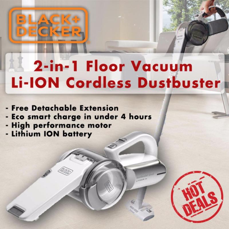Black and Decker 18V Lithium-ion Dustbuster® Pivot Hand Vac PV1820LF Singapore