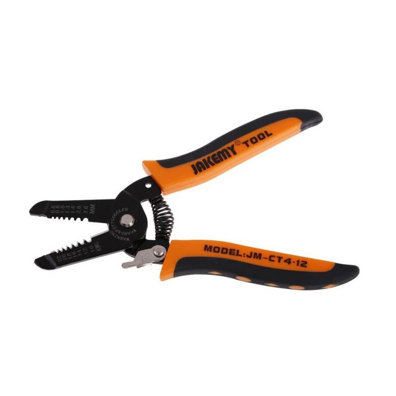 Diotem New Heavy Duty 7.0 inch Wire Cutter Stripper AWG Metric Scale - intl