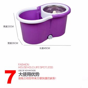 Double Sticks/Head 360? Rotating Spin Mop Bucket Sets + Free MOP Holder ( ??360 ?????????) June 2018 - 2 Double Sticks/Head 360? Rotating Spin Mop Bucket Sets + Free MOP Holder ( ??360 ?????????) - 2
