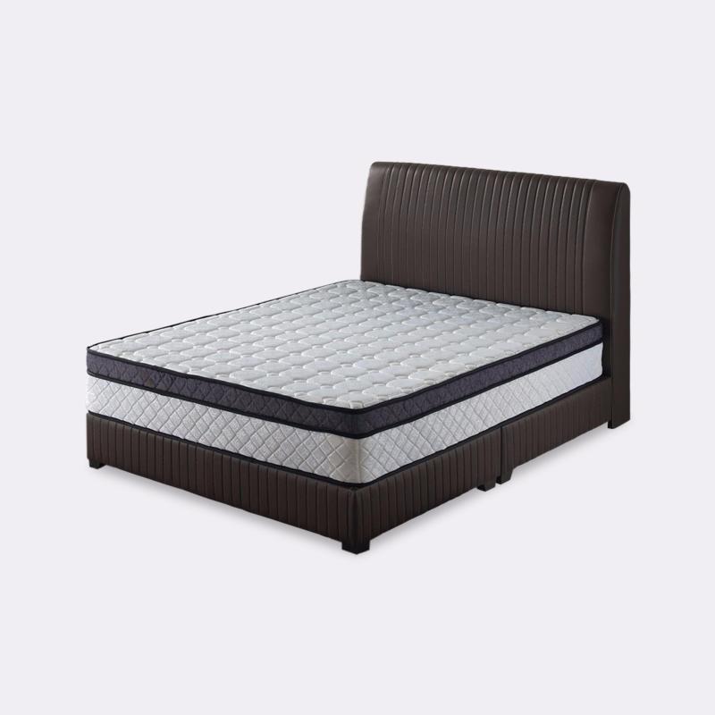 Fox 5 ft Bed Frame with 5 ft Spring Mattress (Queen)