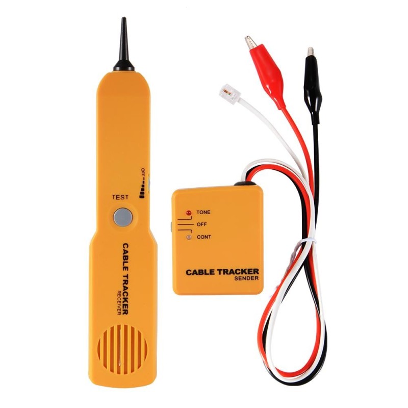 Network Telephone Cable Wire RJ11 Line Tracker Tester Detector Tool Kit - intl