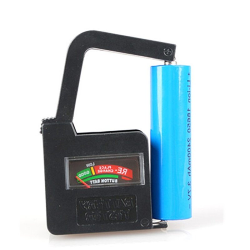 New AA/AAA/C/D/18650/9V/1.5V Universal Button Cell Battery Volt Tester Checker - intl