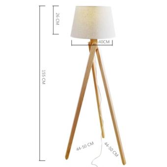 Nordic Minimalist Wooden Tripod Floor Lamp Singapore Nordic Minimalist Wooden Tripod Floor Lamp Singapore