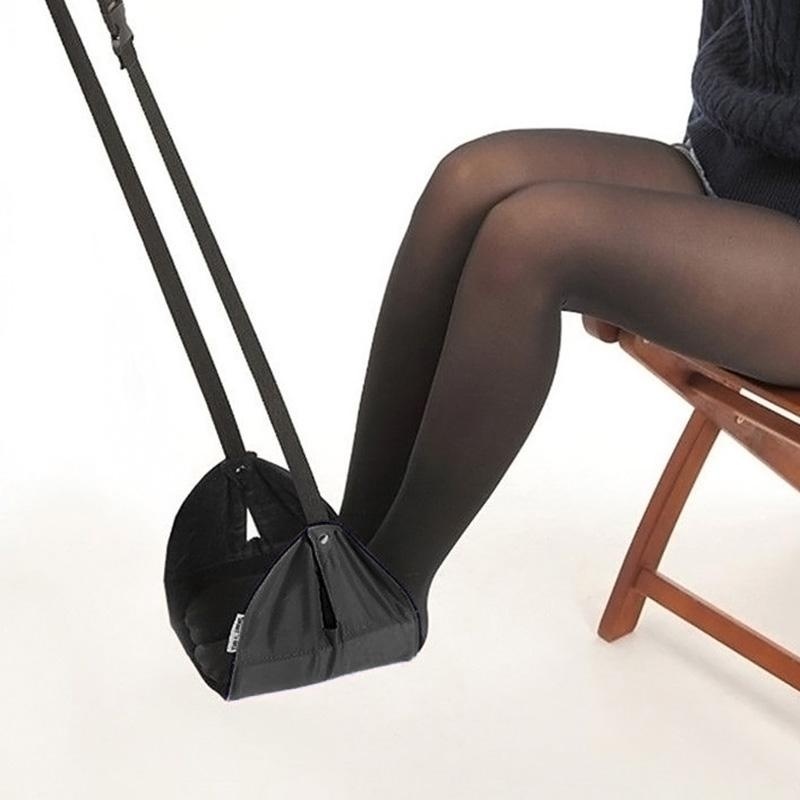 Portable Lightweight Airplane Travel Footrest Foot Rest Hanging foot pad - intl