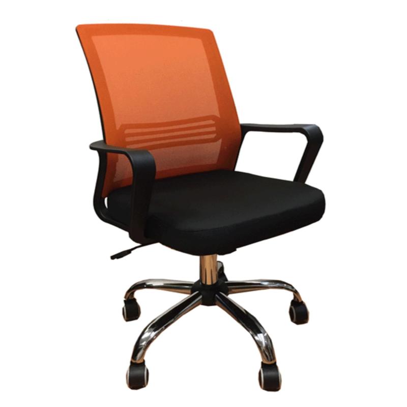 QUARTZ II Low Back Office Chair (Orange) | Mesh Chair Singapore