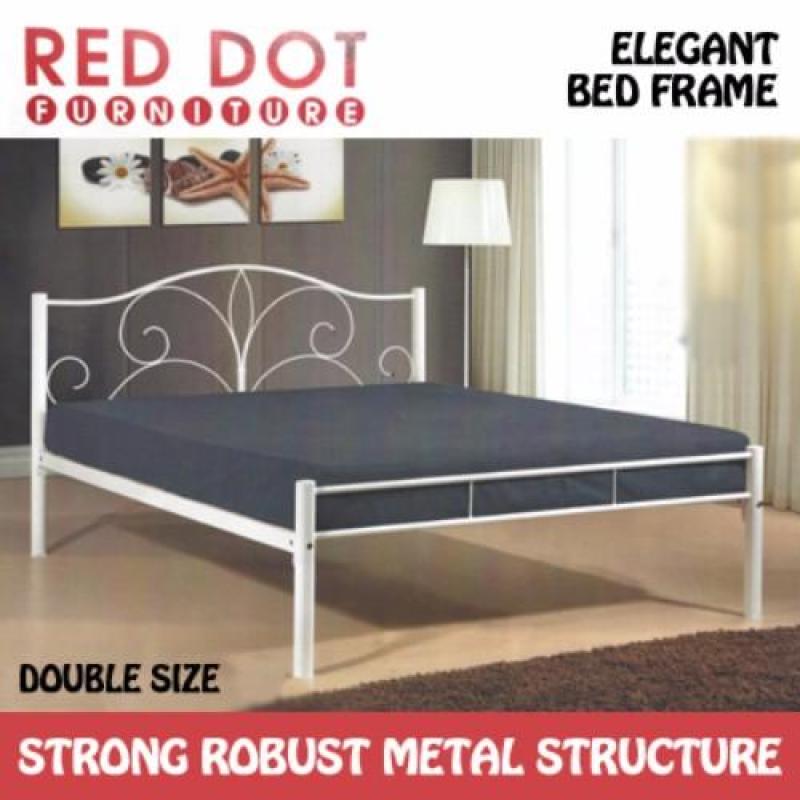 Red Dot Furniture Flower Double Bed Frame (Without Mattress)