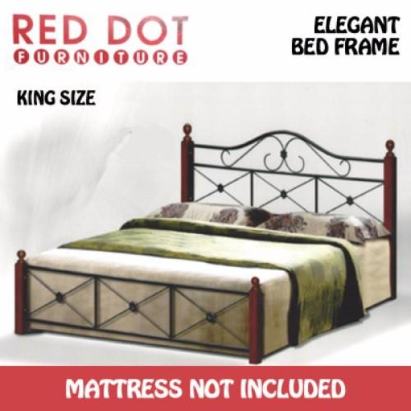 Red Dot Furniture OM518 Queen Size Bed Frame (Without Mattress)