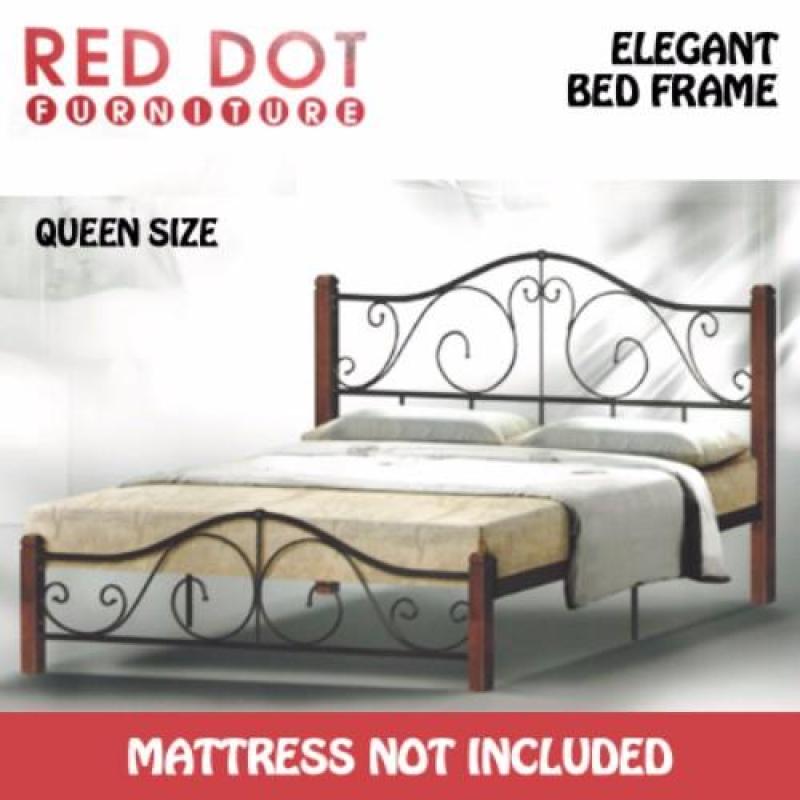 Red Dot Furniture OM521 Queen Size Bed Frame (Without Mattress)