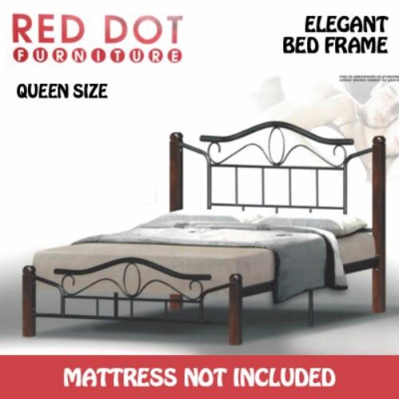 Red Dot Furniture OM522 Queen Size Bed Frame (Without Mattress)