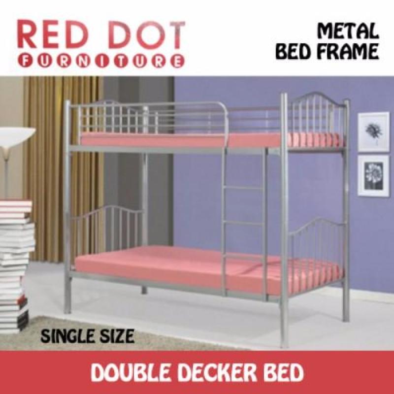 Red Dot Furniture Single Size Double Decker Bed Frame (Without
Mattress)