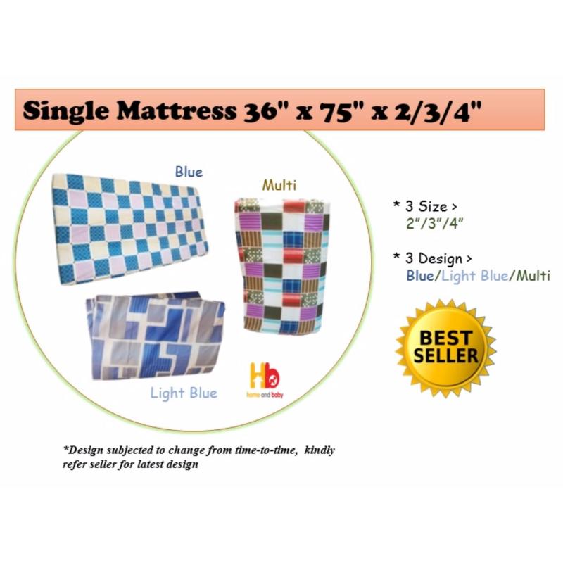 Single Mattress 36 x 75 x 2"