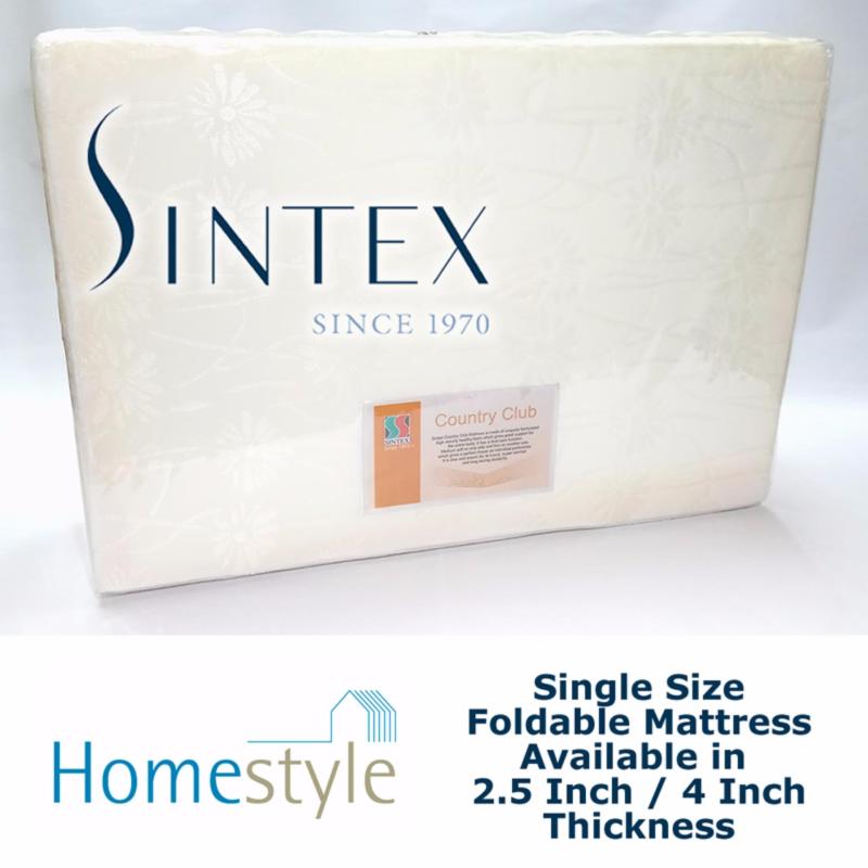 Sintex Country Club - 3 Fold Single Size 2.5 Inch Foldable Mattress