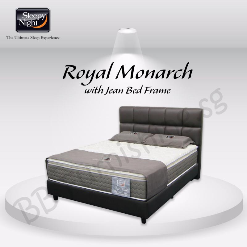 Sleepy Night (King) Royal Monarch Mattress with Jean Bedframe