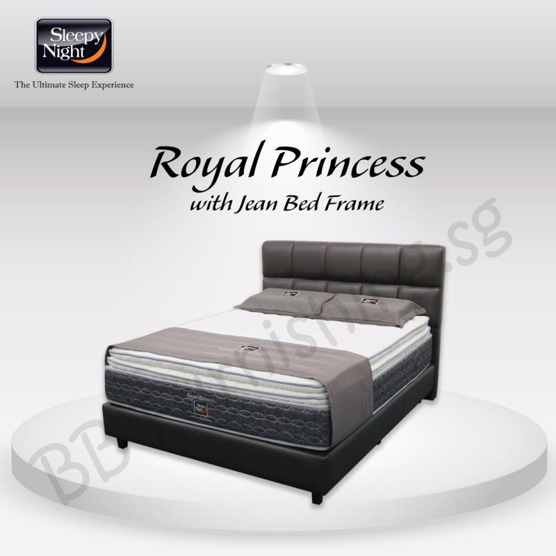 Sleepy Night (Queen) Royal Princess Mattress with Jean Bedframe