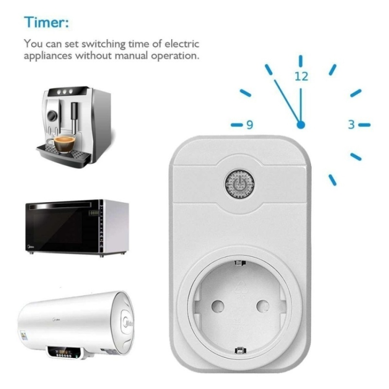 Smart Home Automation Remote WiFi Plug Timer Switch WorksWithAmazon Alexa - intl