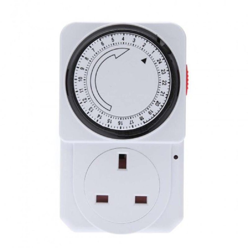 Smart Timer Switch Programmed Time Control 24 Hours Energy Saving Plug - intl