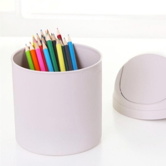 Sunshop Table Mini Small Waste Bin Desktop Garbage Basket HomeOffice Roll Swing Lid Trash Can - Intl June 2018 - 2 Sunshop Table Mini Small Waste Bin Desktop Garbage Basket HomeOffice Roll Swing Lid Trash Can - intl - 2