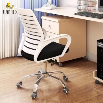 UMD Ergonomic Mid-Back Mesh Office Chair W11 (white Frame Black) May 2018 - 4 UMD Ergonomic Mid-Back mesh office chair W11 (white frame black) - 4