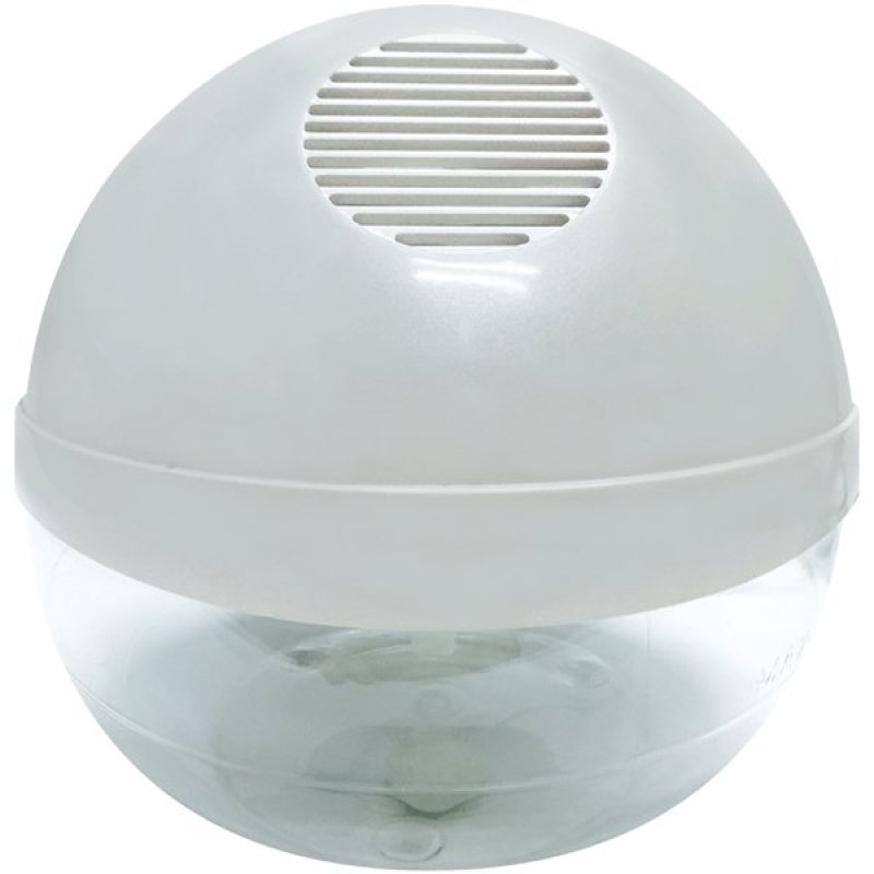 Water Air Purifier with Ionizer and LED - White Singapore