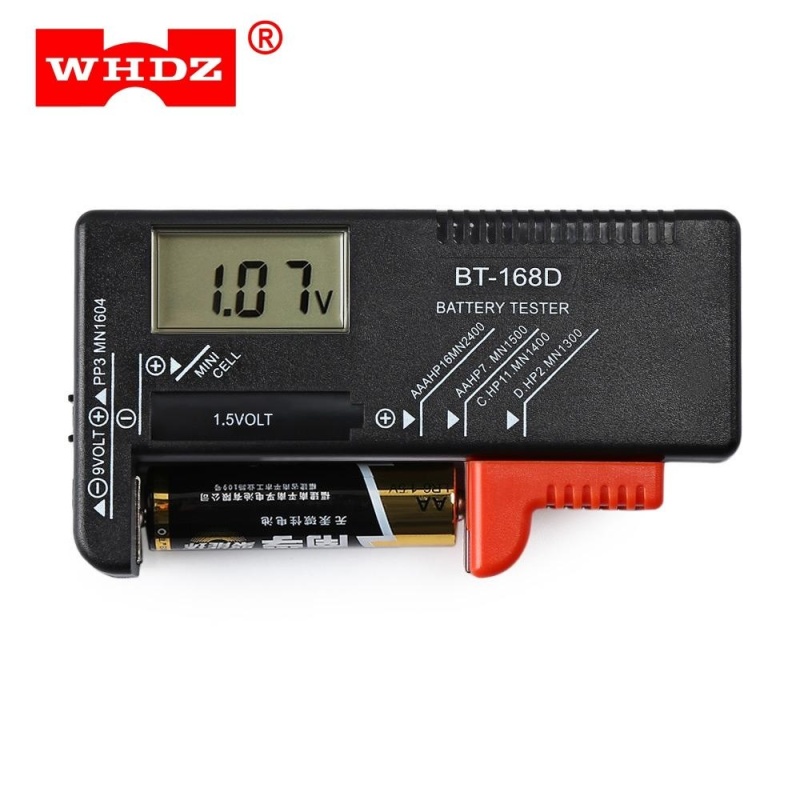 WHDZ BT - 168D Universal Battery Tester (Black) - intl