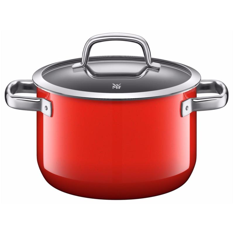 WMF NATURamic® 20cm High Casserole in Red Singapore