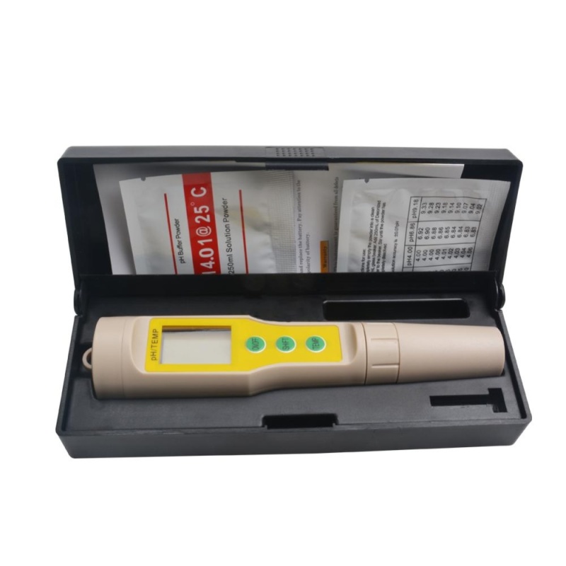 yieryi Newly Design Digital LCD PH Meter Soil Aquarium Safe Pool
Water Wine Urine Tester Analyzer PH-3 PH-03 Acidity Alkalinity
Analyzer Water quality analysis equipment - intl