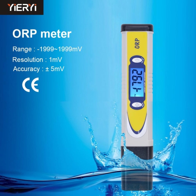 yieryi ORP PH Meter water quality Analyser aquarium tester PH pen
Range:0~1999mg/LmV Backlight LCD for Laboratory swimming pool -
intl