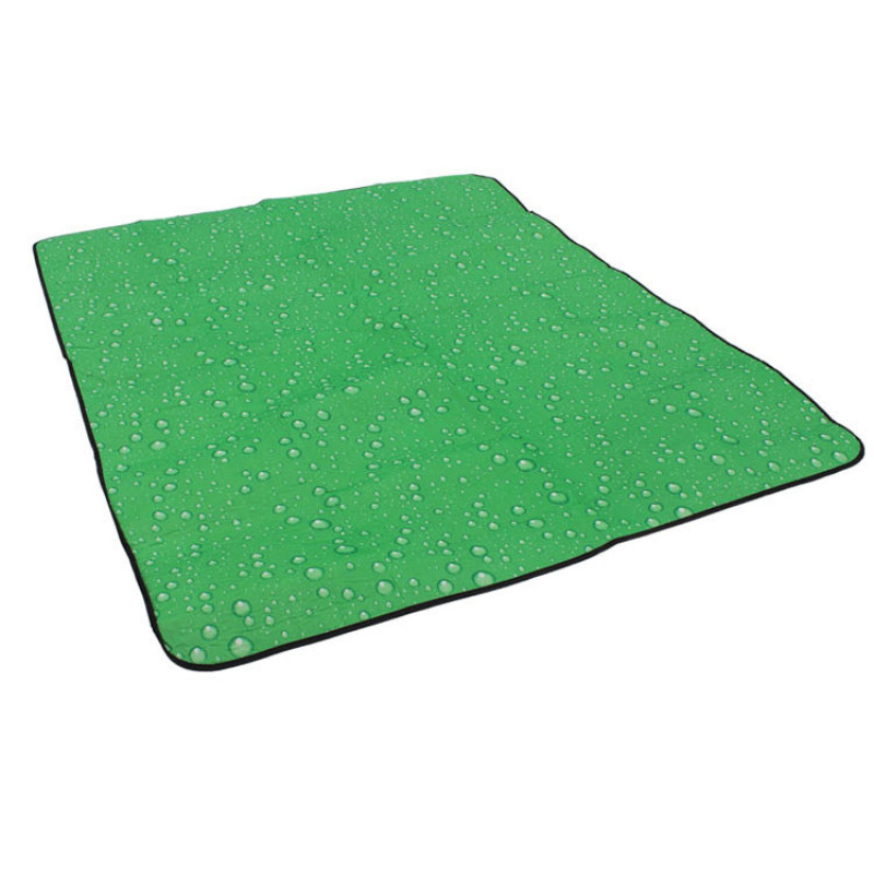 Yika 180 X 150cm Outdoor Water pattern Three layers Beach mat
Moisture-proof pad Picnic mat Tent (Green)