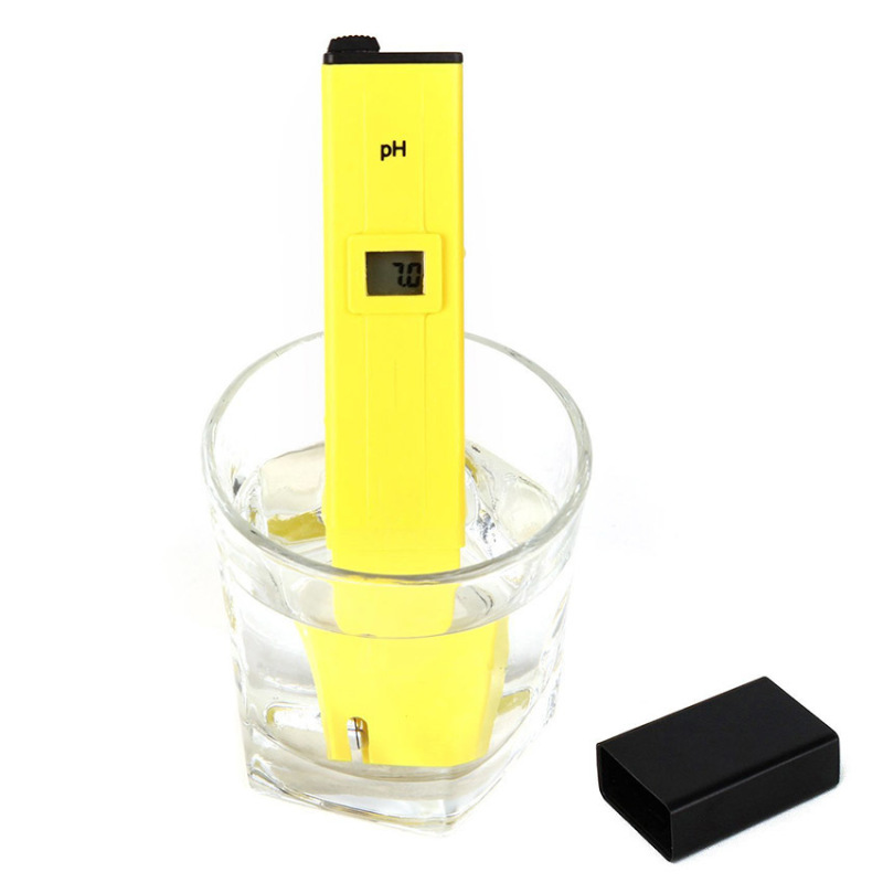 Yika Digital LCD PH Meter Tester Pen (Yellow)