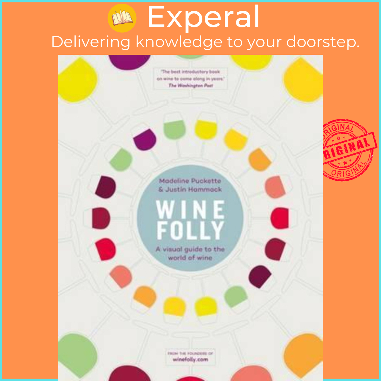 Sách - Wine Folly : A Visual Guide to the World of Wine by Justin Hammack (UK edition, paperback)