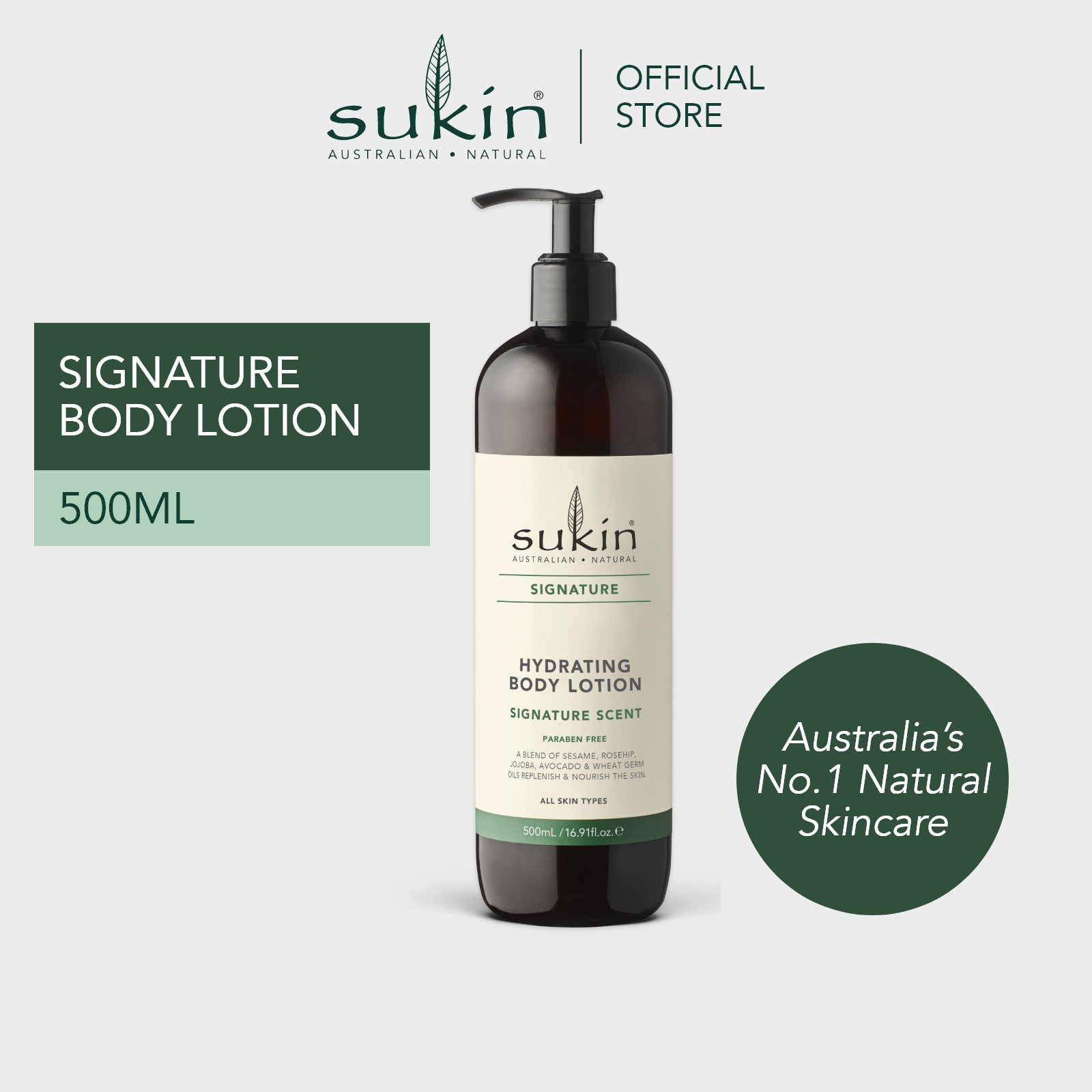 Gambar Sukin Hydrating Body Lotion  Signature (500ml)