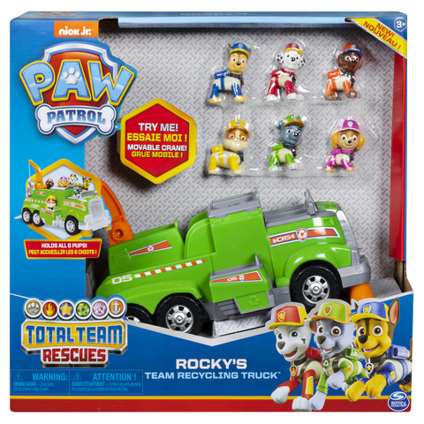 Paw Patrol Vehicle Team Rescue Rocky 