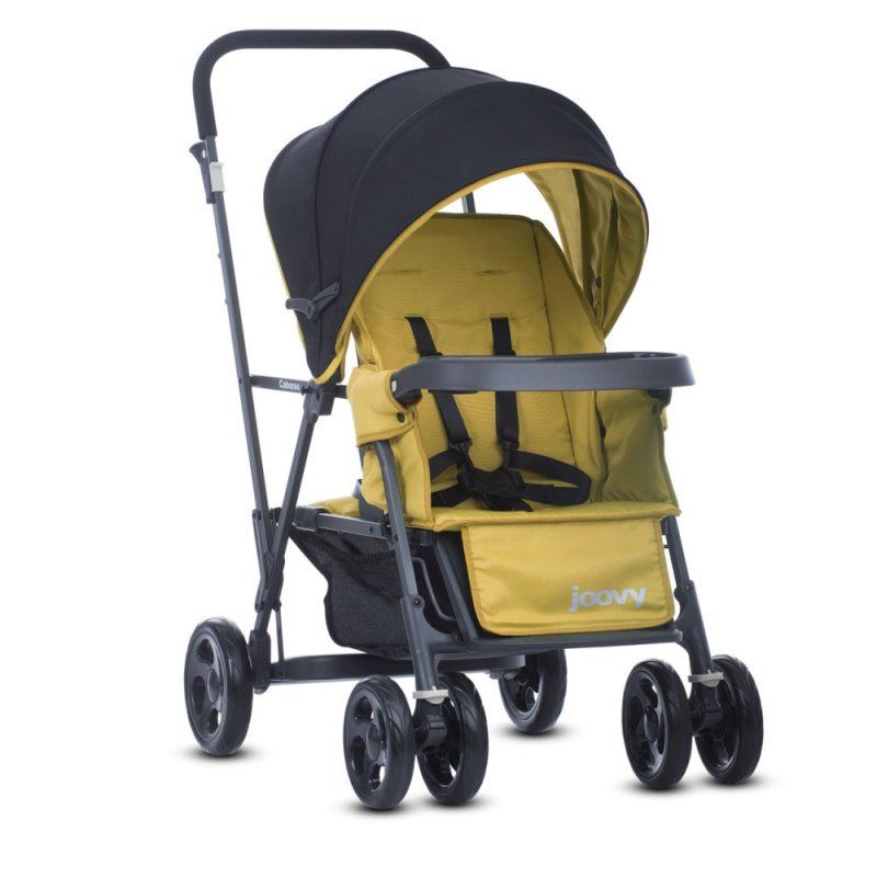 jJoovy Caboose Graphite (Amber) - Double Stand-on Tandem Stroller Singapore