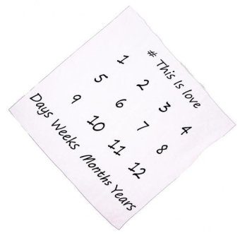MagiDeal Newborn Baby Letter Milestone Blankets Photography Photo Props 3 - Intl June 2018 - 2 MagiDeal Newborn Baby Letter Milestone Blankets Photography Photo Props 3 - intl - 2