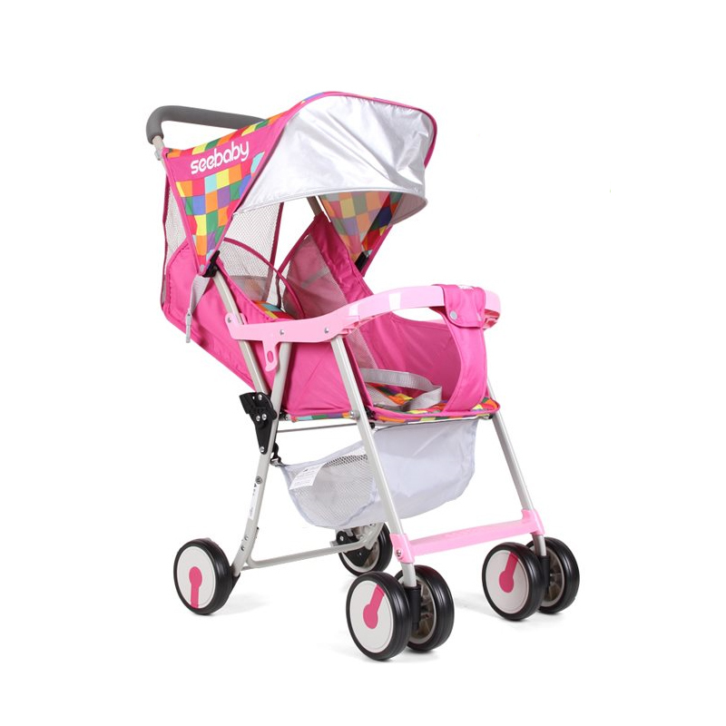 Seebaby QQ2 Lightweight Stroller (Pink) Singapore