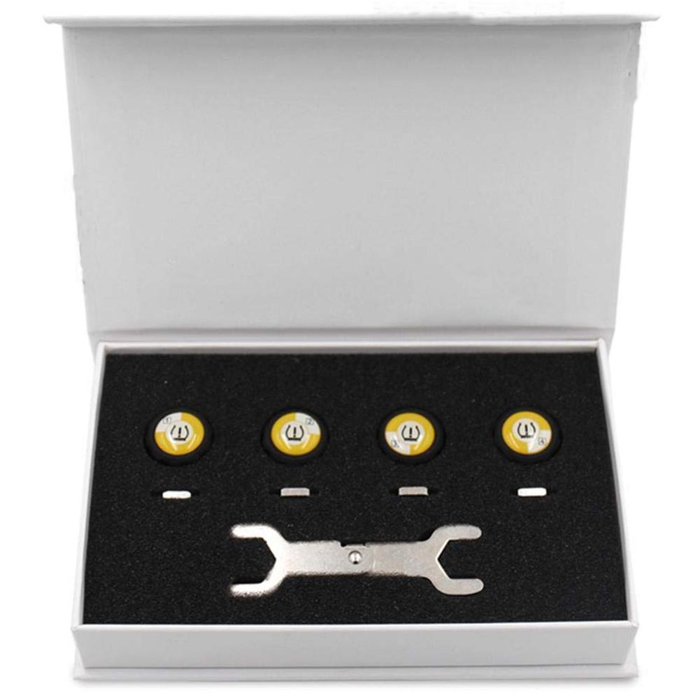 Automotive Tire Pressure Monitoring Tire pressure tester Intelligent tyre Safety Monitor app connection TPMS with wrench Automotive Tire Pressure Monitoring Tire pressure tester Intelligent tyre Safety Monitor app connection TPMS with wrench