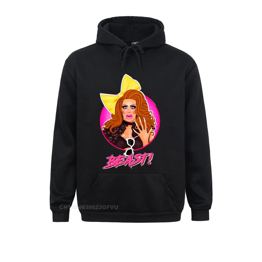 Men Beast Pullover Hoodie Rupaul's Drag Race Rupaul Rpdr Cotton Fashion Fitness Pullover Hoodie New Arrival Classic Streetwear Size XS-4XL