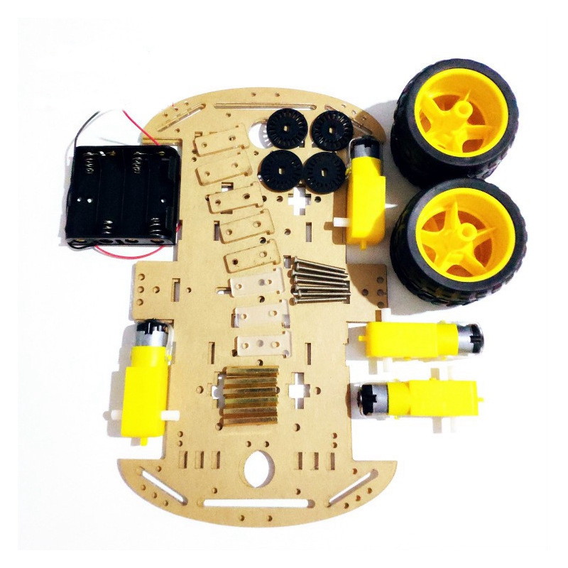 Intelligent Robot Assembly Car Kit Electronics Assembly Kit to Build Robot